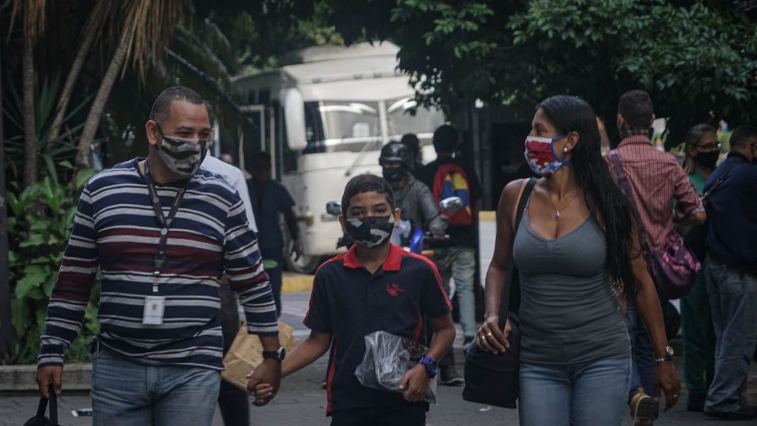 Venezuela registró 1.109 nuevos casos de Covid-19