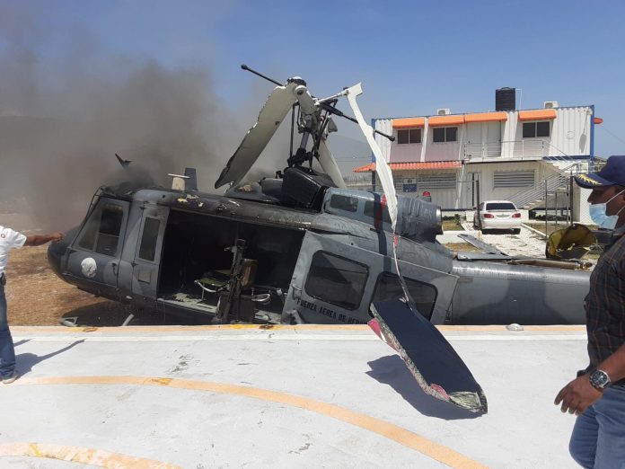 Helicóptero de la Fuerza Aérea Dominicana