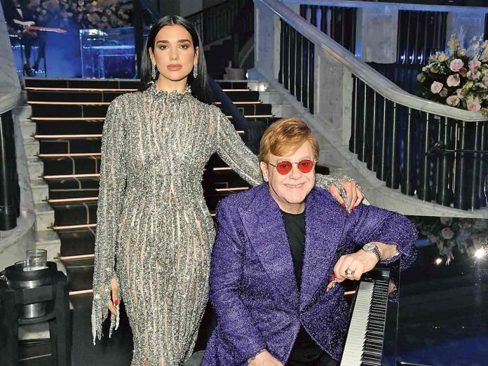 Elton John y Dua Lipa unen sus voces - Elton John y Dua Lipa unen sus voces
