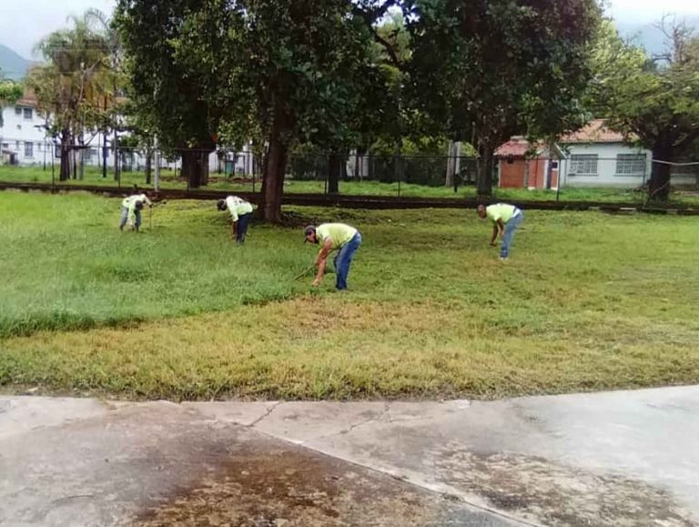 Carabobo Te Quiero desplegó jornada de mantenimiento en parque infantil de La Isabelica