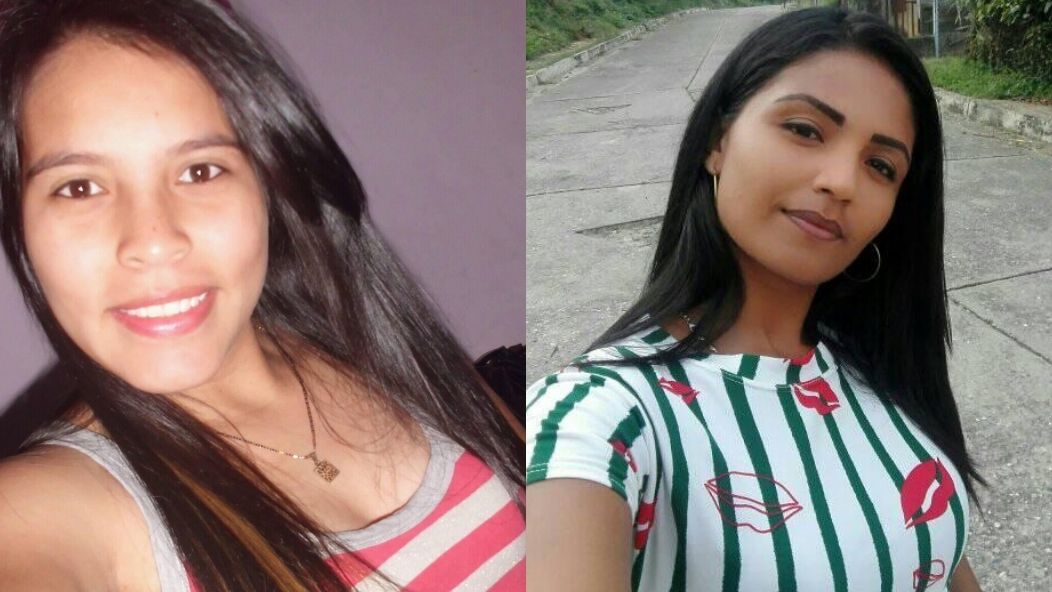 María Isabel Bastidas de 23 años y Jasmin Márquez (38) fallecieron en una semana. Foto tomada de Caraota Digital.