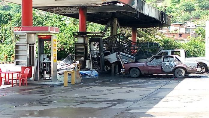 Anzoátegui Explosión de un automóvil a gas dejó un fallecido y ocho heridos