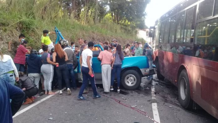 Accidente de tránsito en Táchira - Accidente de tránsito en Táchira