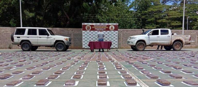 472 kilos de droga incautaron las autoridades en el estado Lara