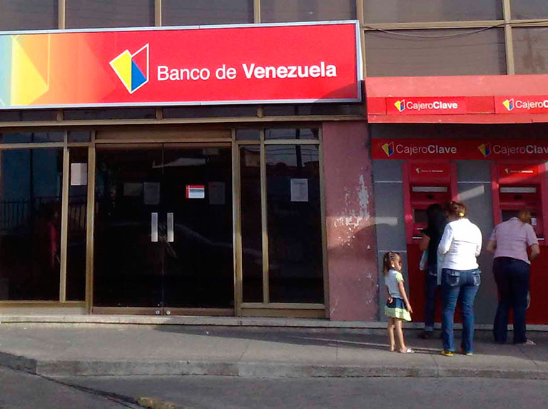 Banco de Venezuela no presta servicio comercial