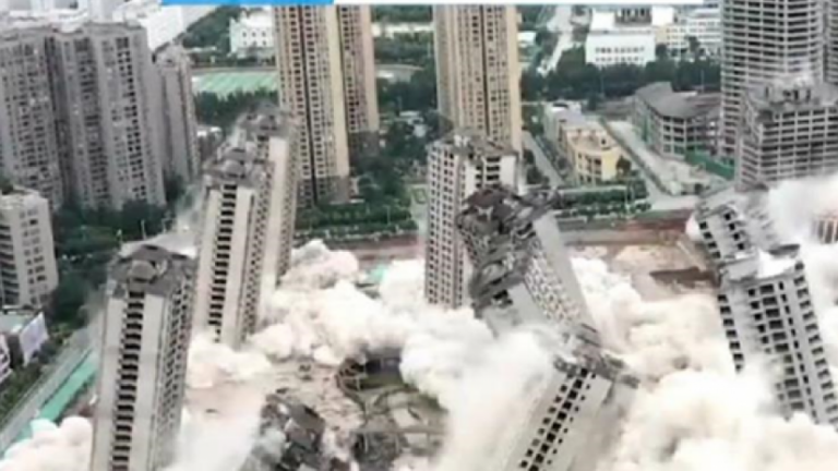 Los 15 rascacielos de Kunming, China pasaron a la historia (VÍDEO)