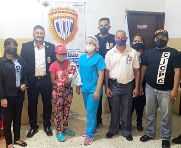 Rescatan a bebé que había sido raptado de un hospital en Guárico