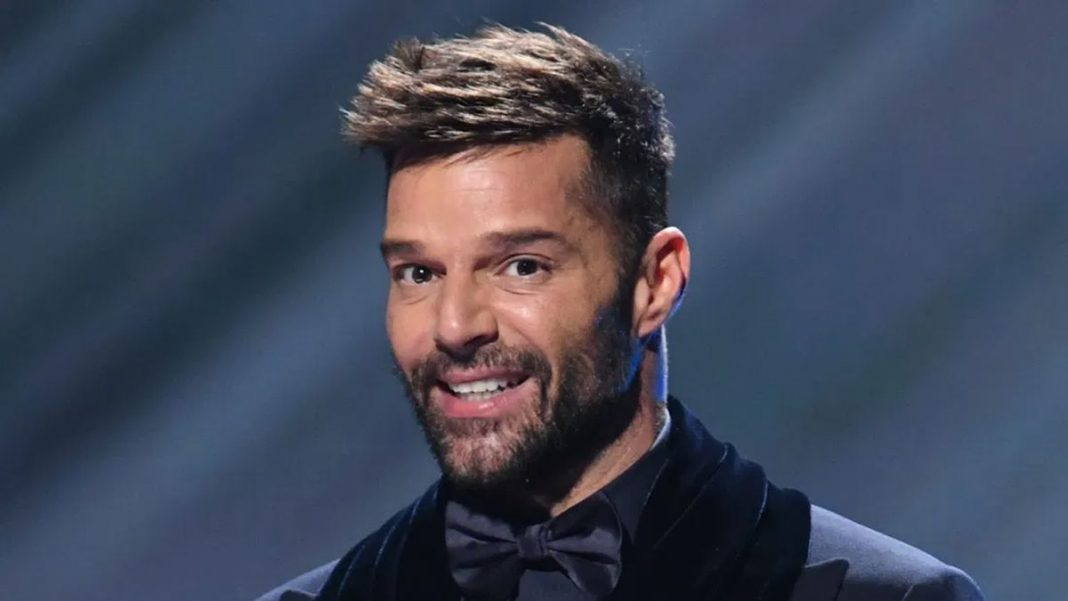 Ricky Martin y su retoque facial