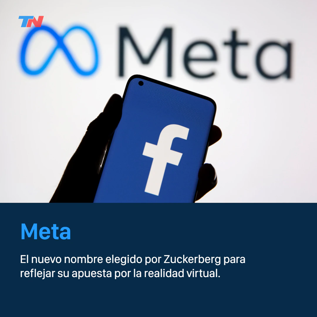 Facebook ahora se llamará “Meta” - Facebook ahora se llamará “Meta”