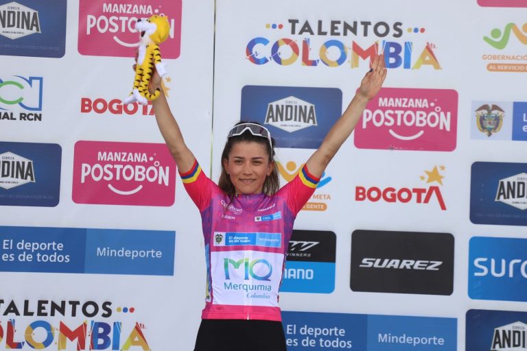 Ciclista Lilibeth Chacón le puso sabor venezolano a la Vuelta a Colombia