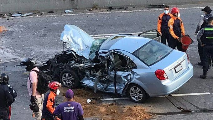 ¡En menos de 24 horas! Dos accidentes de tránsito se han registrado en Caracas