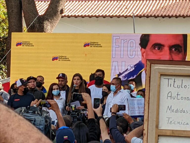 Cumplida la concentración por Alex Saab en la Plaza Bolívar de Caracas