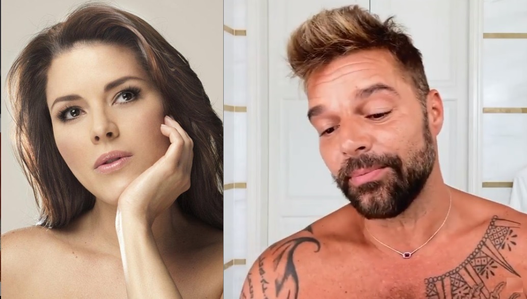 Alicia Machado y Ricky Martin - Alicia Machado y Ricky Martin