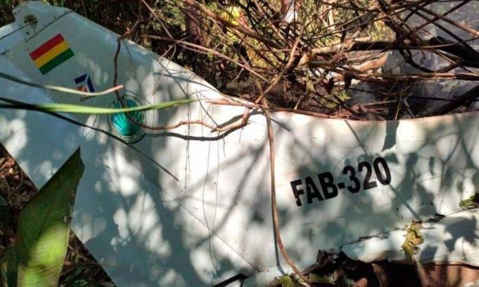 Avioneta de la Fuerza Aérea Boliviana se estrelló en la región amazónica y dejó seis fallecidos