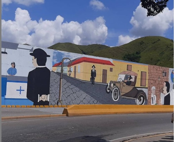 Mural de José Gregorio Hernández en Guacara fue cambiado