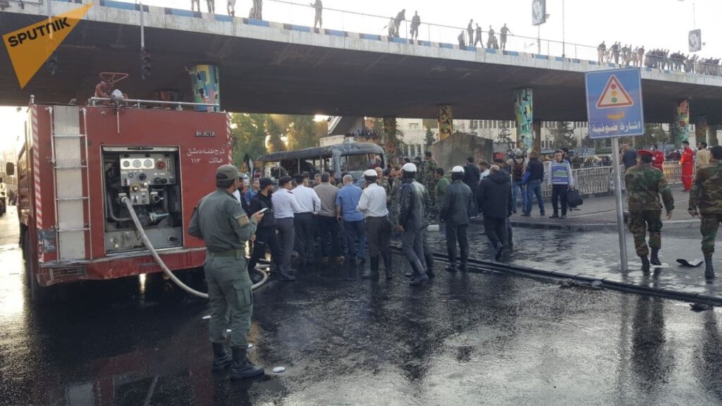 Последние данные о погибших в теракте. Террористы взорвали военный автобус в Дамаске. Замон янгиликлари 22-апреля. Что происходит в Дамаске сейчас.