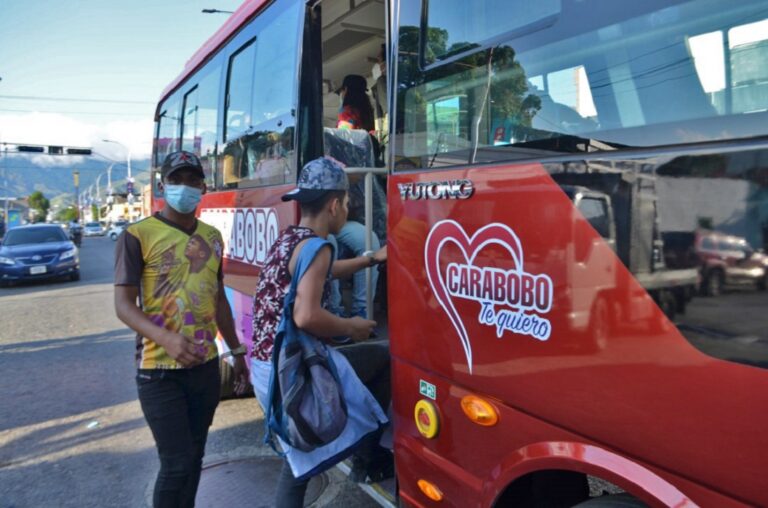 Activan 14 unidades de TransCarabobo para Naguanagua