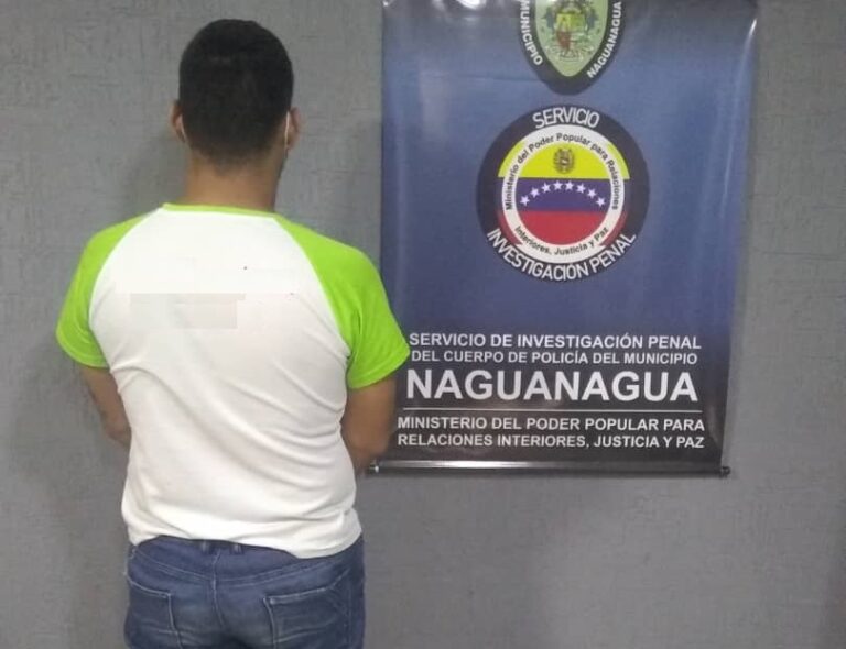 Un hombre quedó detenido por golpear a una mujer en Naguanagua