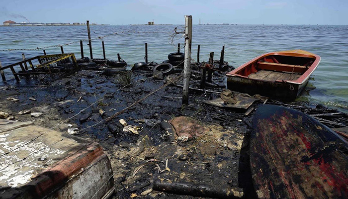Lago de Maracaibo “están repletas de basura» - Lago de Maracaibo “están repletas de basura»