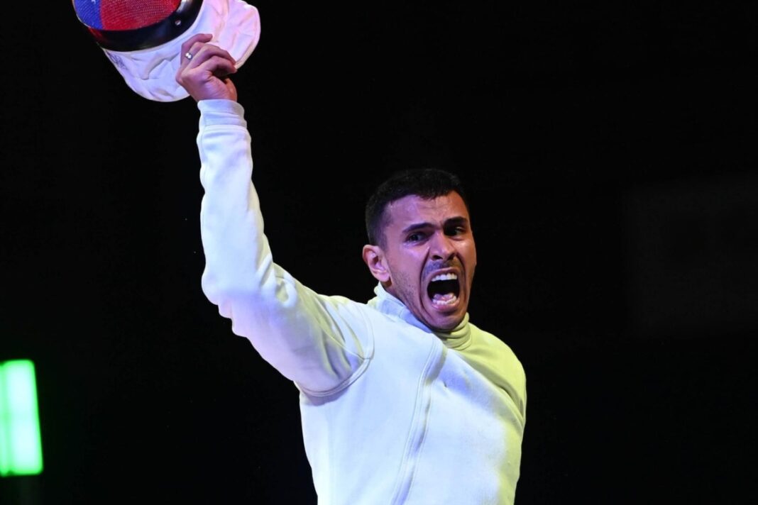 Rubén Limardo salió campeón en la Copa del Mundo de esgrima
