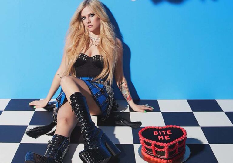 Avril Lavigne anuncia lanzamiento de ‘Bite me’