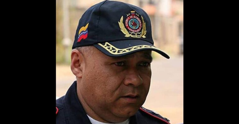 ¡Luto en los bomberos de la UC! Murió por COVID 19 el Mayor Carlos Camacho