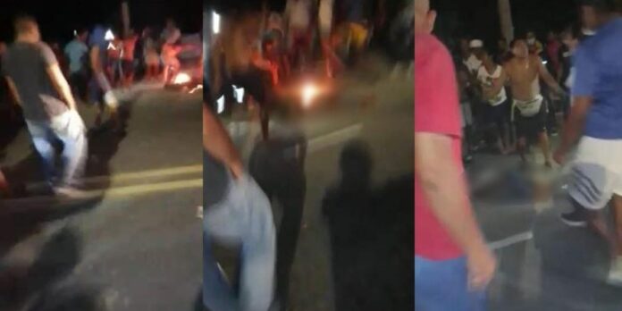 Turba linchó y prendió en fuego a un venezolano en Colombia