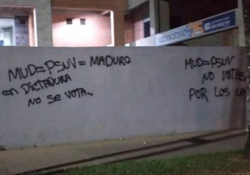 Gutiérrez repudió vandalismo
