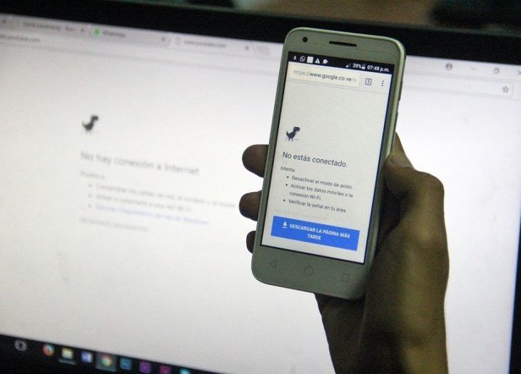 Internet de casa falla en 12 ciudades y deja incomunicados a venezolanos