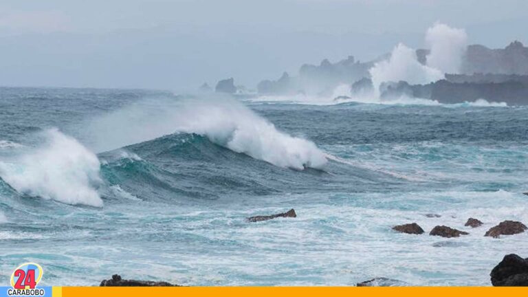 Inameh pronostica fuerte oleaje en zona costera declarando alerta amarilla