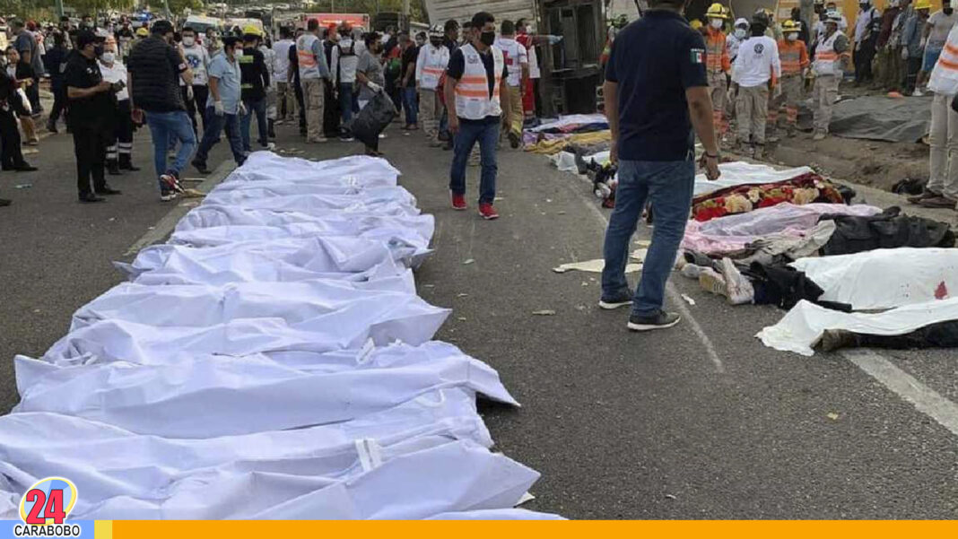 Muertos migrantes tras accidente en México - N24c