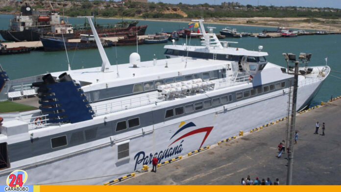 Se desprende motor del ferry Paraguaná - N24C