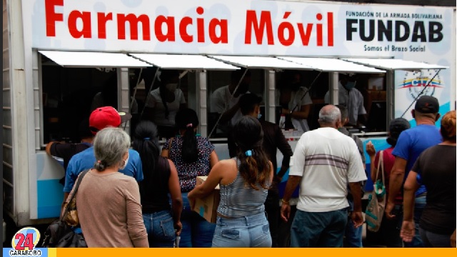 Farmacias móviles en Carabobo estarán hoy en estos lugares