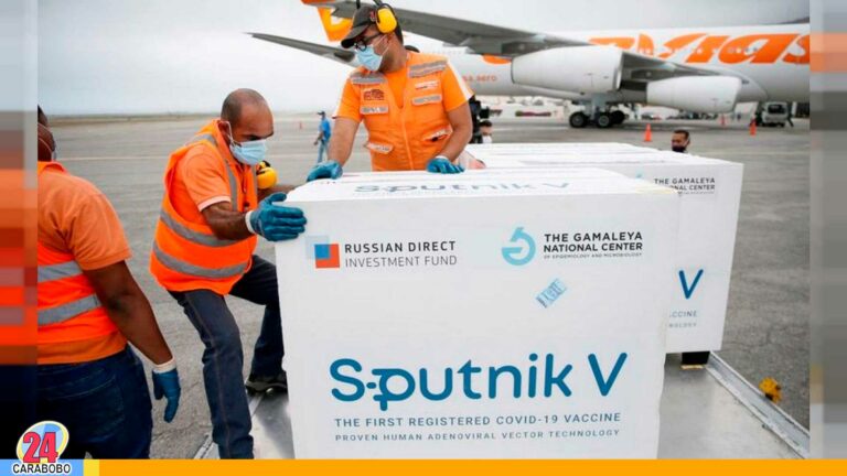 Vacuna Sputnik Light en Venezuela: Arriba otro cargamento de un millón 400 mil dosis
