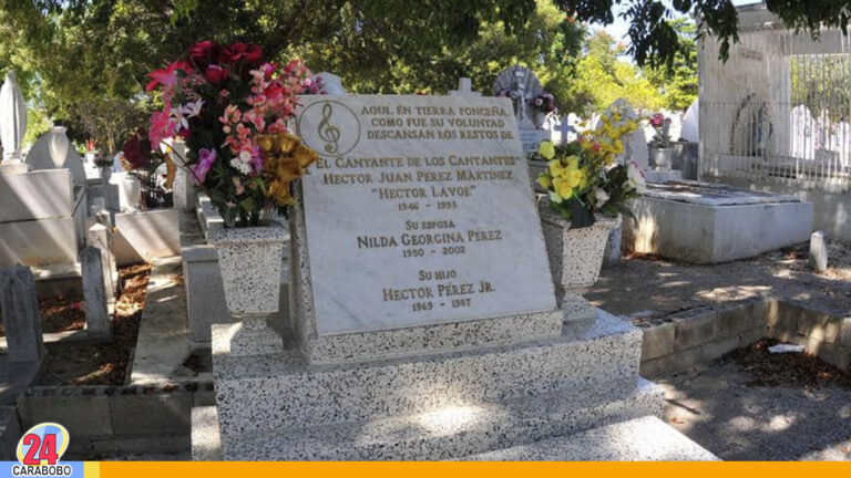 Dañan la tumba de Héctor Lavoe en Puerto Rico