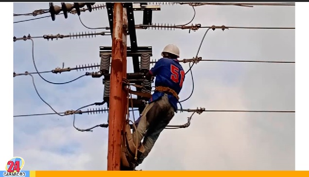 Cortes eléctricos programados en Carabobo estarán hoy en estas zonas