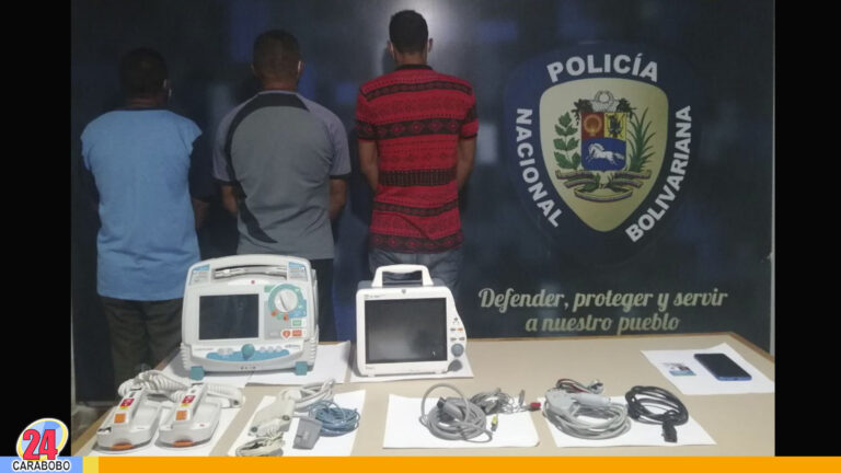 Capturan a los responsables del robo en el Hospital Militar de Caracas