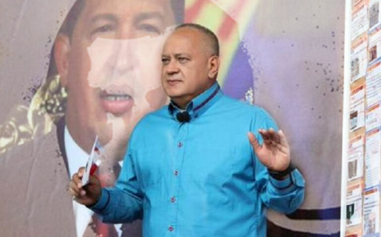 Diosdado Cabello reitera que para un diálogo primero deben liberar a Álex Saab
