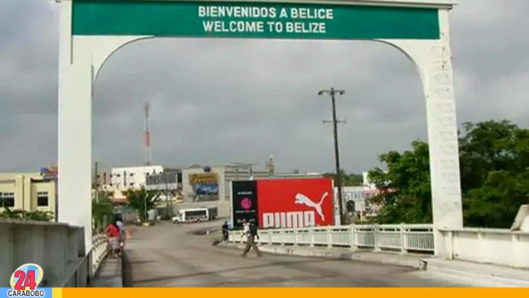 Entrada de venezolanos en Belice ahora será solo con visa en mano