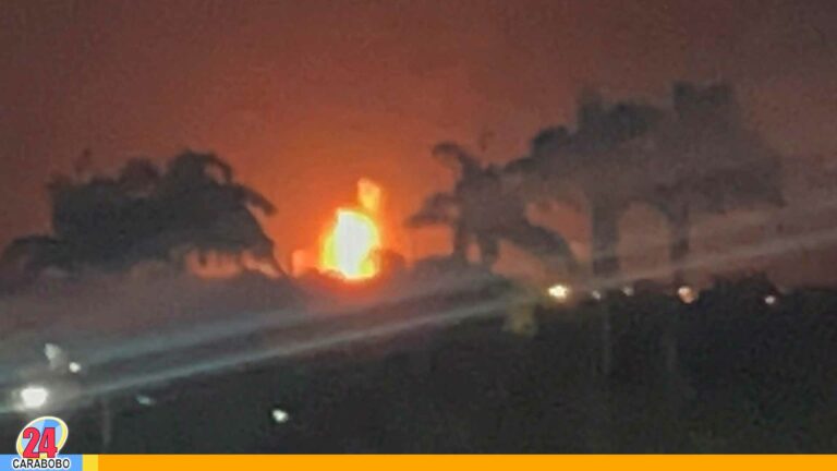 Reportan explosión de tubería de combustible de Pdvsa en Anzoátegui +VIDEO