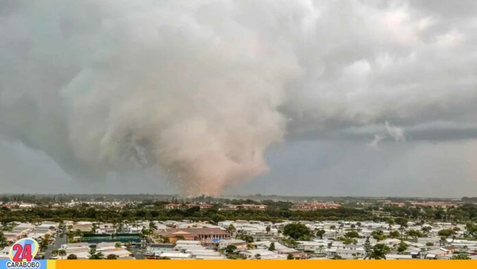 Tornado pasa por Florida - Noticias 24 Carabobo