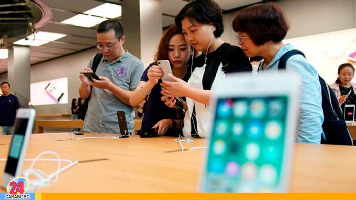 Ventas de iPhone en China - Noticias 24 Carabobo