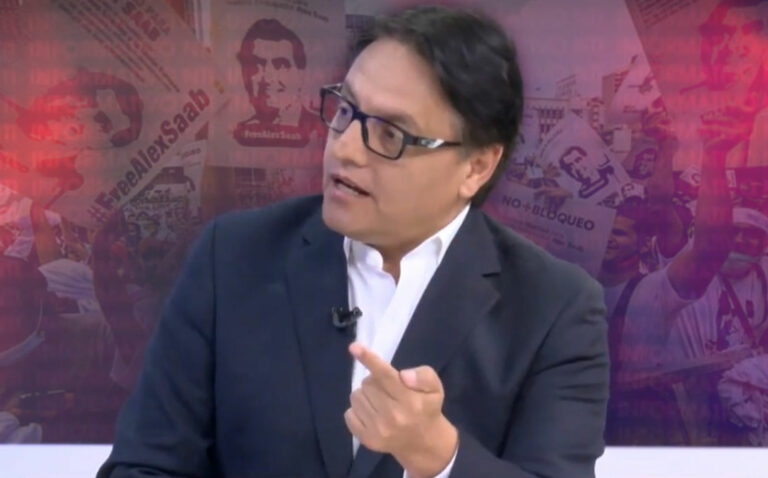 Congresista Villavicencio reconoció que está inventando un expediente contra Alex Saab