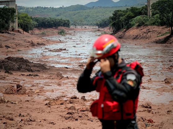 rotura de represa en Brasil