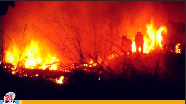 Incendios forestales en Carabobo ya empezaron a traer problemas