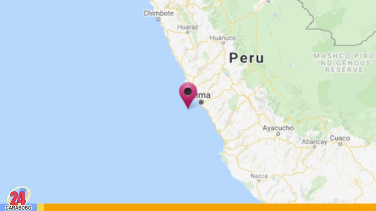 Sismo de magnitud 4,3 sacude la región de Lima, Perú