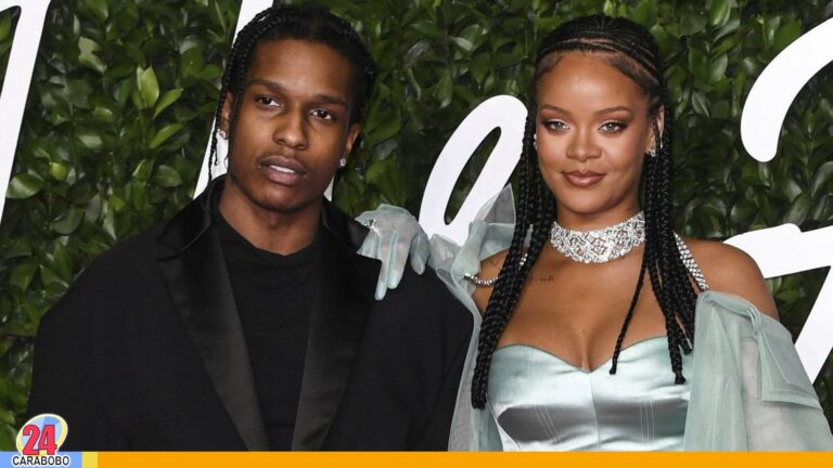 Rihanna espera su primer hijo con el rapero Asap Rocky (+Fotos)