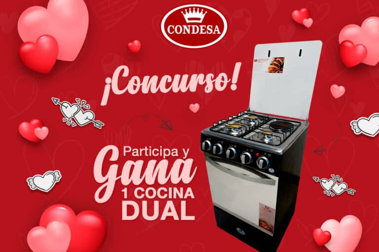 Condesa activó concurso “Amor Es” con su estelar Cocina Dual