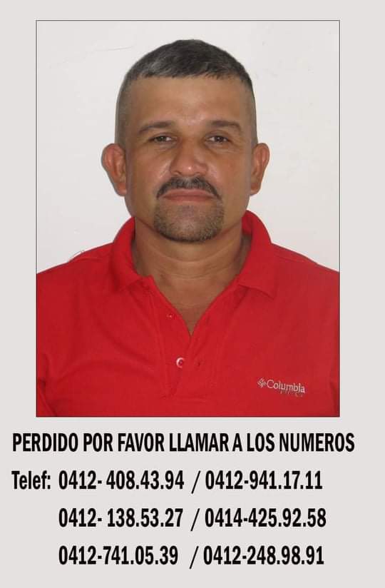 Carlos Arvelo: Hombre que sufre de convulsiones se encuentra desaparecido desde este lunes