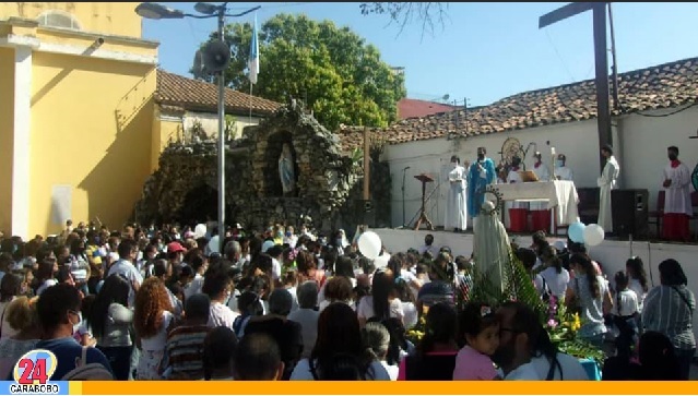 Villa de Cura inició Peregrinaciones por Nuestra Señora de Lourdes